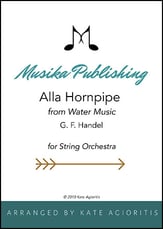 Alla Hornpipe Orchestra sheet music cover